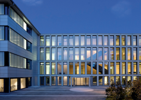 Das Gebäude A von außen