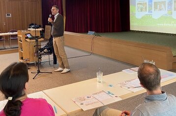 Photo of public at symposium