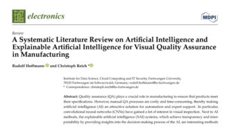 A Systematic Literature Review on Artificial Intelligence and Explainable Artificial Intelligence for Visual Quality Assurance in Manufacturing (I4770)