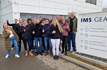Group photo of students taking part in Hackathon