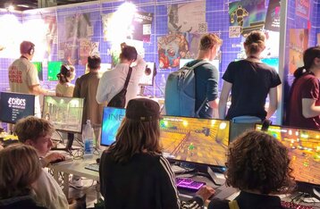 HFU-Studierende auf der gamescom