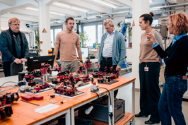 Rundgang durch die Wirtschaftsingenieurwesen-Labore