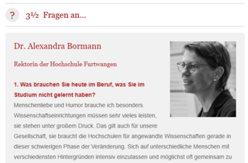 Screenshot from the Zeit newsletter