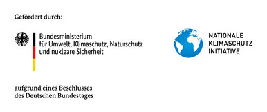Logos BMUKN und Nationale Klimaschutz Initiative