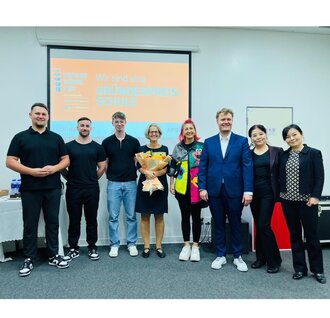 HFU Business School zu Besuch an der Deutschen Schule Shanghai Hongqiao (I4866)