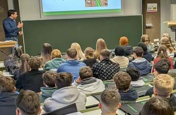 Pupils taking part in the Marketing workshop