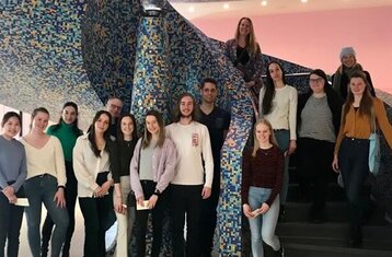 Gruppe von Studierenden