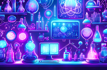 Graph showing various scientific instruments