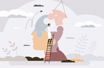 Graphic of clinical psychology as mental and behavioural healthcare