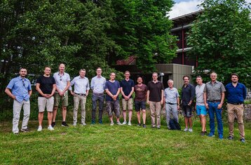 14 Informatik-Absolventen trafen sich nach 20 Jahren wieder