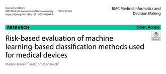 Risikobasierte Bewertung von KI in der Medizin (I7931)