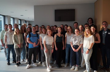 Gruppenbild der Besuchenden