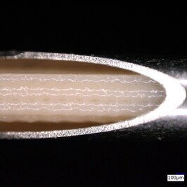 Detailaufnahme einer Kanüle