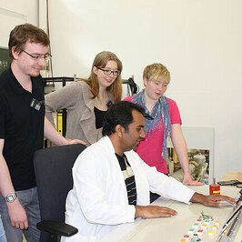 Im Strahlenmesstechniklabor